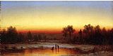 A Winter Twilight by Sanford Robinson Gifford